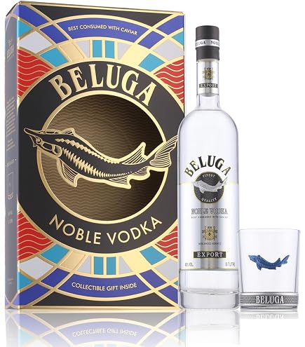 Beluga Noble Russian Vodka 1 Litre 6 Bottles : Amazon.de: Grocery